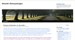 Desktop Screenshot of gozdeoztopaloglu.terapi.com