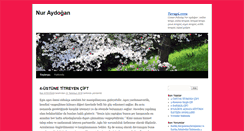 Desktop Screenshot of nuraydogan.terapi.com